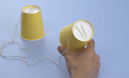 糸電話の作り方
