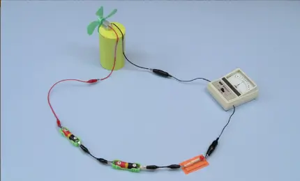 かん電池のつなぎ方と電流の大きさの関係を調べる