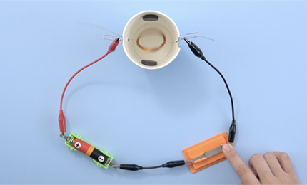鉄心がなくても回るモーターの作り方