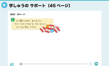 学しゅうのサポート（45ページ）