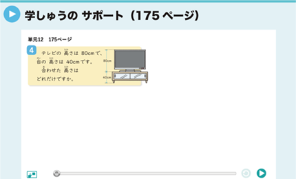 学しゅうのサポート（175ページ）