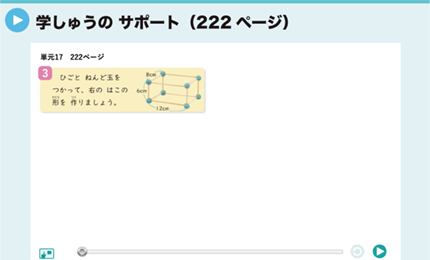 学しゅうのサポート（222ページ）