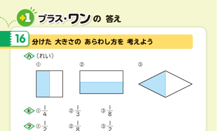 プラスワンのたんげん16の答え