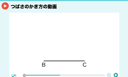 つばさのかき方の動画